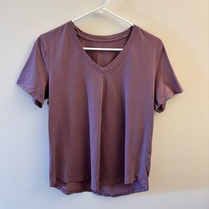 lululemon v-neck tee